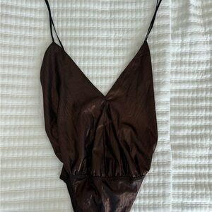 Zara Brown Women's Bodysuit